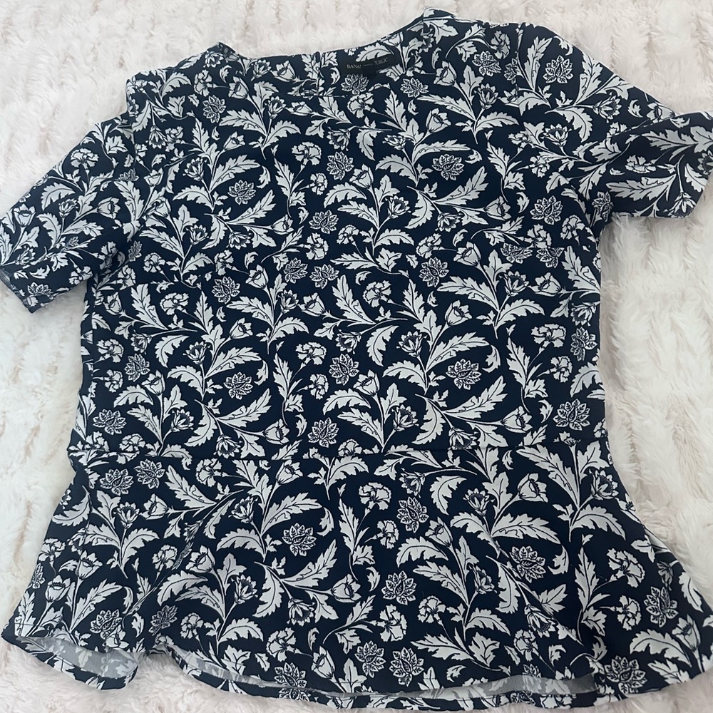 Floral print top -M